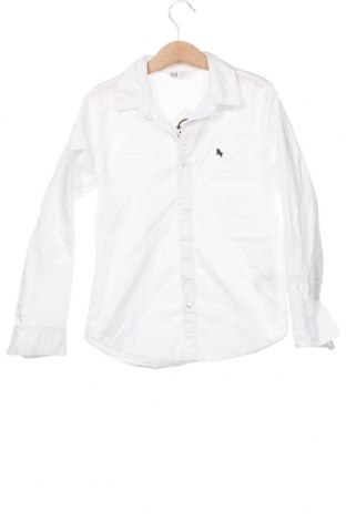 Dětská košile  H&M, Velikost 7-8y/ 128-134 cm, Barva Bílá, Cena  167,00 Kč