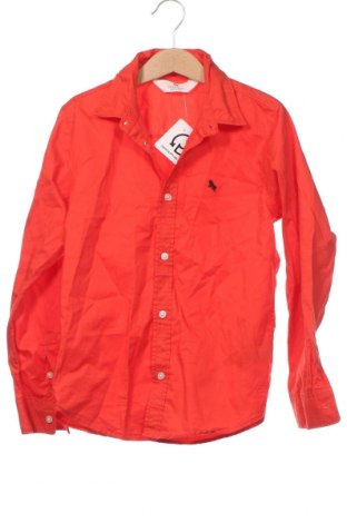 Детска риза H&M, Размер 7-8y/ 128-134 см, Цвят Оранжев, Цена 12,42 лв.