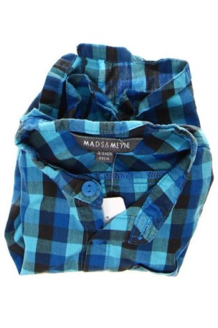 Παιδικό πουκάμισο Mads&mette, Μέγεθος 3-6m/ 62-68 εκ., Χρώμα Μπλέ, Τιμή 3,96 €