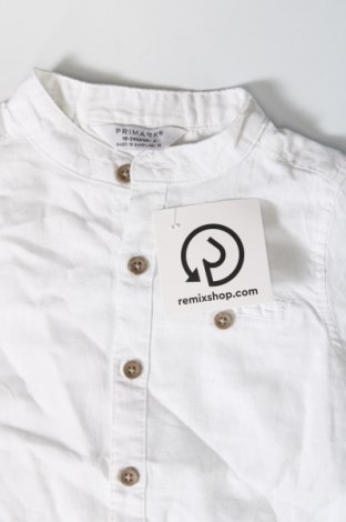 Детска риза Primark, Размер 18-24m/ 86-98 см, Цвят Бял, Цена 15,00 лв.