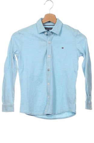 Παιδικό πουκάμισο Tommy Hilfiger, Μέγεθος 7-8y/ 128-134 εκ., Χρώμα Μπλέ, Τιμή 57,53 €