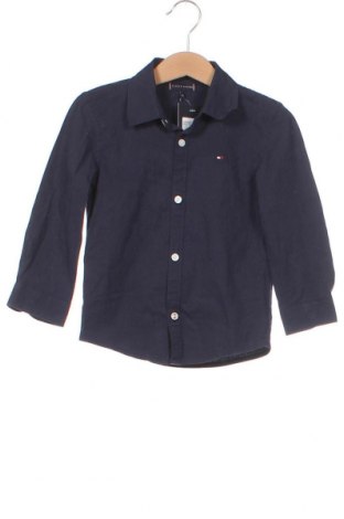Παιδικό πουκάμισο Tommy Hilfiger, Μέγεθος 18-24m/ 86-98 εκ., Χρώμα Μπλέ, Τιμή 37,39 €