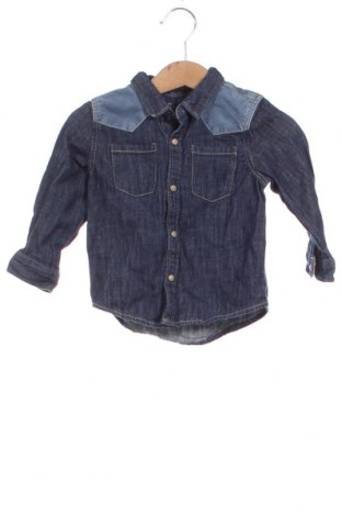 Dětská košile  Zara, Velikost 9-12m/ 74-80 cm, Barva Modrá, Cena  205,00 Kč
