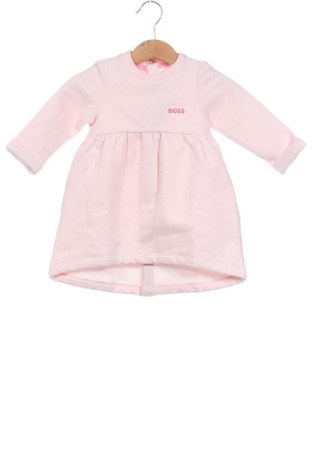 Детска рокля BOSS, Размер 9-12m/ 74-80 см, Цвят Розов, Цена 113,40 лв.