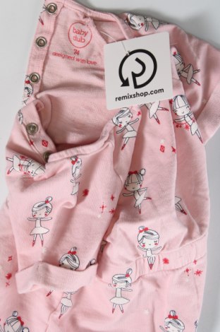 Детска рокля Baby Club, Размер 6-9m/ 68-74 см, Цвят Розов, Цена 21,89 лв.