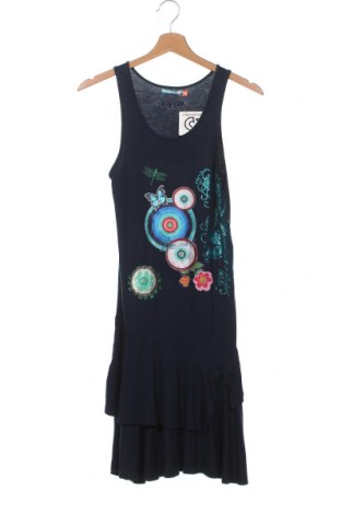 Dětské šaty  Desigual, Velikost 13-14y/ 164-168 cm, Barva Modrá, Cena  383,00 Kč