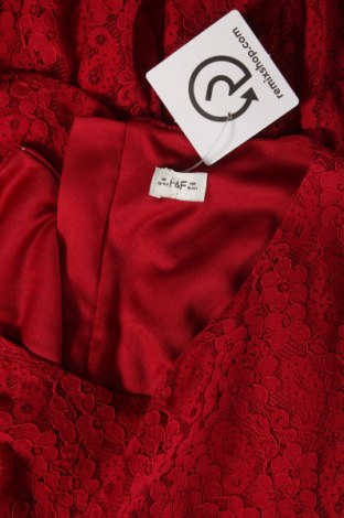 Детска рокля F&F, Размер 14-15y/ 168-170 см, Цвят Червен, Цена 32,00 лв.