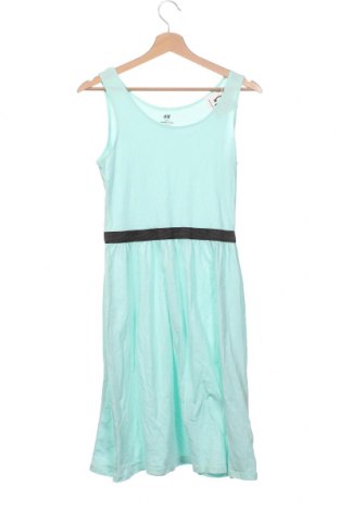 Dziecięca sukienka H&M, Rozmiar 14-15y/ 168-170 cm, Kolor Zielony, Cena 15,35 zł