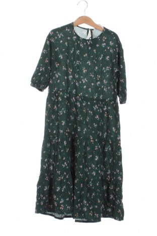 Детска рокля H&M, Размер 8-9y/ 134-140 см, Цвят Зелен, Цена 15,86 лв.