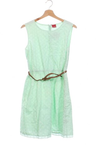 Детска рокля Manguun, Размер 15-18y/ 170-176 см, Цвят Зелен, Цена 11,62 лв.