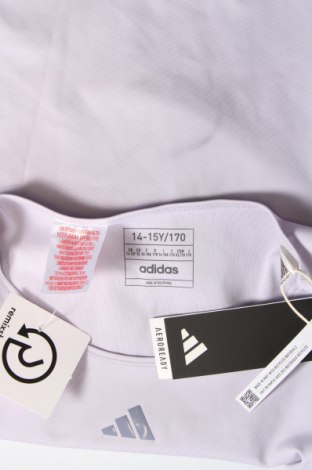 Bluză sport pentru copii Adidas, Mărime 14-15y/ 168-170 cm, Culoare Mov, Preț 96,26 Lei