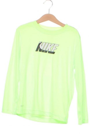 Παιδική μπλούζα αθλητική Nike, Μέγεθος 5-6y/ 116-122 εκ., Χρώμα Πράσινο, Τιμή 29,32 €
