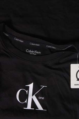 Παιδικό μπλουζάκι Calvin Klein, Μέγεθος 12-13y/ 158-164 εκ., Χρώμα Μαύρο, Τιμή 30,41 €