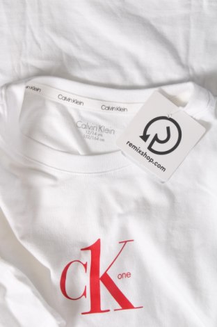 Παιδικό μπλουζάκι Calvin Klein, Μέγεθος 12-13y/ 158-164 εκ., Χρώμα Λευκό, Τιμή 30,41 €