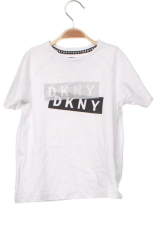 Kinder T-Shirt DKNY, Größe 5-6y/ 116-122 cm, Farbe Weiß, Preis 12,12 €