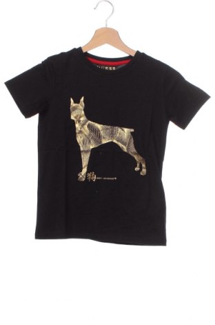 Παιδικό μπλουζάκι Guess, Μέγεθος 10-11y/ 146-152 εκ., Χρώμα Μαύρο, Τιμή 31,00 €
