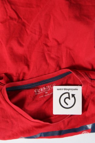 Детска тениска Guess, Размер 14-15y/ 168-170 см, Цвят Червен, Цена 51,30 лв.