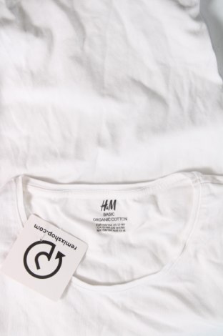 Dziecięcy T-shirt H&M, Rozmiar 12-13y/ 158-164 cm, Kolor Biały, Cena 33,84 zł