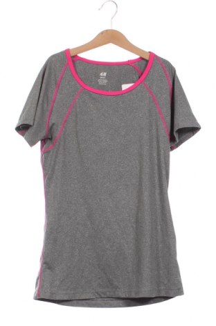 Tricou pentru copii H&M Sport, Mărime 14-15y/ 168-170 cm, Culoare Gri, Preț 13,68 Lei