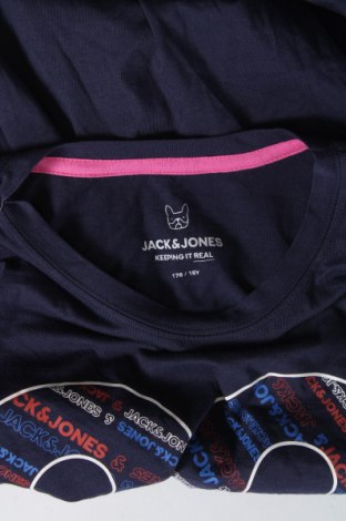 Tricou pentru copii Jack & Jones, Mărime 15-18y/ 170-176 cm, Culoare Albastru, Preț 102,63 Lei