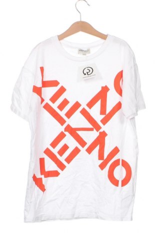 Kinder T-Shirt Kenzo, Größe 11-12y/ 152-158 cm, Farbe Weiß, Preis 37,73 €