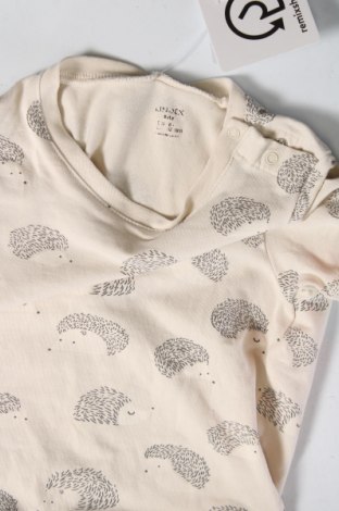 Παιδικό μπλουζάκι Lindex, Μέγεθος 12-18m/ 80-86 εκ., Χρώμα  Μπέζ, Τιμή 14,43 €