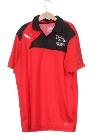 Kinder T-Shirt PUMA, Größe 15-18y/ 170-176 cm, Farbe Rot, Preis 13,08 €