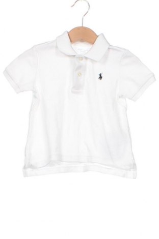 Детска тениска Ralph Lauren, Размер 12-18m/ 80-86 см, Цвят Бял, Цена 44,40 лв.