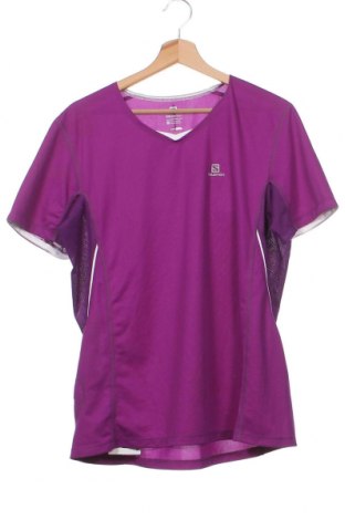 Kinder T-Shirt Salomon, Größe 13-14y/ 164-168 cm, Farbe Lila, Preis € 8,07