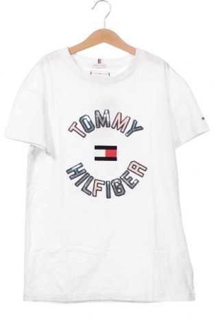 Παιδικό μπλουζάκι Tommy Hilfiger, Μέγεθος 15-18y/ 170-176 εκ., Χρώμα Λευκό, Τιμή 35,57 €