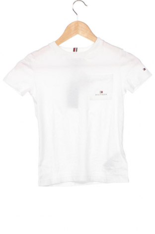Kinder T-Shirt Tommy Hilfiger, Größe 6-7y/ 122-128 cm, Farbe Weiß, Preis 21,71 €