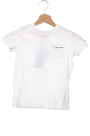 Kinder T-Shirt Tommy Hilfiger, Größe 5-6y/ 116-122 cm, Farbe Weiß, Preis 33,40 €