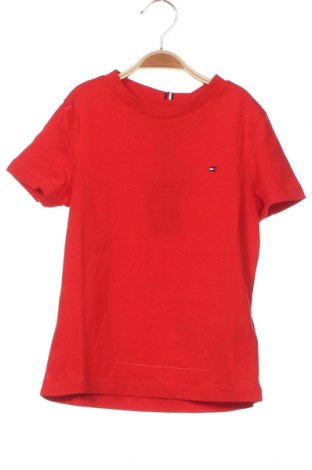 Tricou pentru copii Tommy Hilfiger, Mărime 5-6y/ 116-122 cm, Culoare Roșu, Preț 157,89 Lei