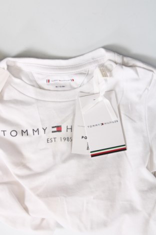 Dziecięcy T-shirt Tommy Hilfiger, Rozmiar 18-24m/ 86-98 cm, Kolor Biały, Cena 153,53 zł