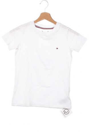 Dziecięcy T-shirt Tommy Hilfiger, Rozmiar 9-10y/ 140-146 cm, Kolor Biały, Cena 74,85 zł
