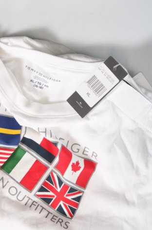 Παιδικό μπλουζάκι Tommy Hilfiger, Μέγεθος 15-18y/ 170-176 εκ., Χρώμα Λευκό, Τιμή 29,69 €