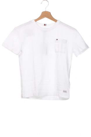 Dziecięcy T-shirt Tommy Hilfiger, Rozmiar 9-10y/ 140-146 cm, Kolor Biały, Cena 99,79 zł