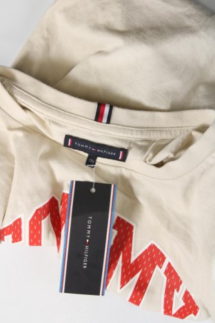 Dziecięcy T-shirt Tommy Hilfiger, Rozmiar 15-18y/ 170-176 cm, Kolor Beżowy, Cena 99,79 zł