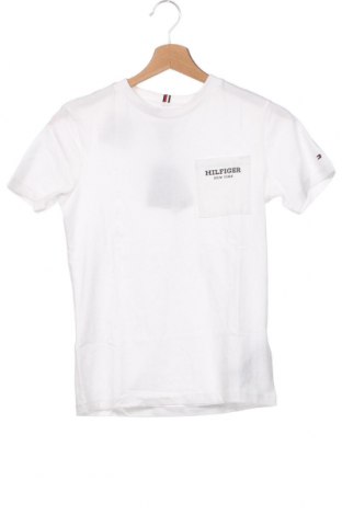 Kinder T-Shirt Tommy Hilfiger, Größe 11-12y/ 152-158 cm, Farbe Weiß, Preis 21,71 €