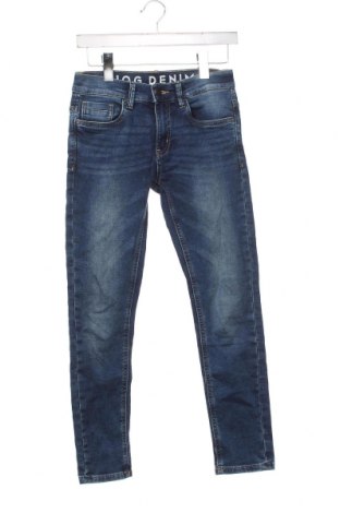 Dziecięce jeansy C&A, Rozmiar 13-14y/ 164-168 cm, Kolor Niebieski, Cena 92,76 zł