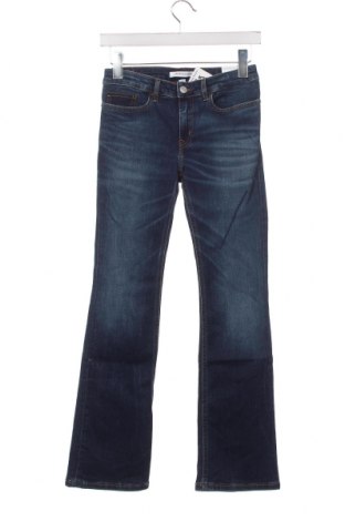 Детски дънки Calvin Klein Jeans, Размер 13-14y/ 164-168 см, Цвят Син, Цена 54,50 лв.