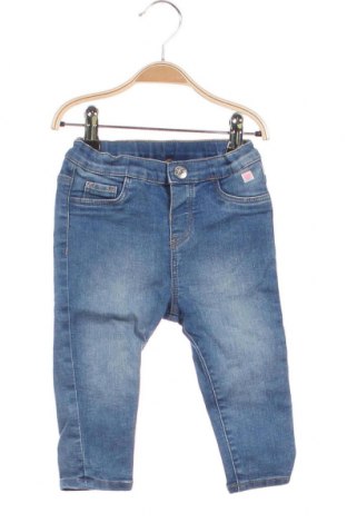 Dětské džíny  H&M, Velikost 9-12m/ 74-80 cm, Barva Modrá, Cena  52,00 Kč