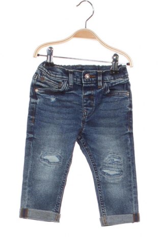 Dziecięce jeansy Next, Rozmiar 9-12m/ 74-80 cm, Kolor Niebieski, Cena 99,32 zł