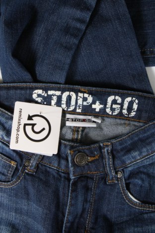 Dziecięce jeansy Stop+Go, Rozmiar 10-11y/ 146-152 cm, Kolor Niebieski, Cena 83,16 zł