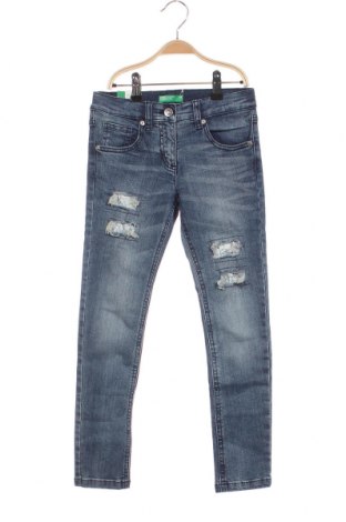 Dziecięce jeansy United Colors Of Benetton, Rozmiar 7-8y/ 128-134 cm, Kolor Niebieski, Cena 77,91 zł