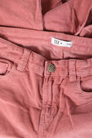 Pantaloni de catifea reiată, pentru copii Tex, Mărime 11-12y/ 152-158 cm, Culoare Roz, Preț 25,26 Lei