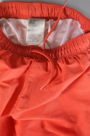 Pantaloni scurți pentru copii H&M, Mărime 6-7y/ 122-128 cm, Culoare Portocaliu, Preț 30,56 Lei