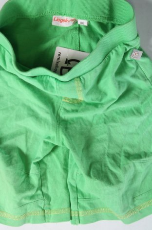 Παιδικό κοντό παντελόνι Liegelind, Μέγεθος 12-18m/ 80-86 εκ., Χρώμα Πράσινο, Τιμή 10,00 €