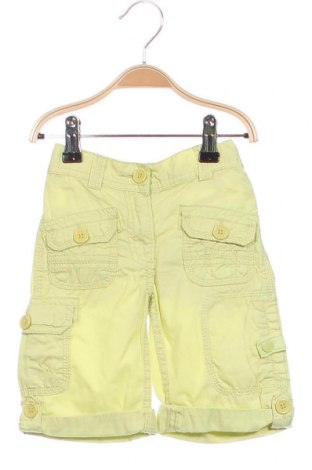 Kinder Shorts Okaidi, Größe 18-24m/ 86-98 cm, Farbe Gelb, Preis 5,32 €