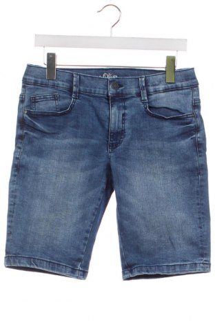 Детски къс панталон S.Oliver, Размер 11-12y/ 152-158 см, Цвят Син, Цена 15,25 лв.